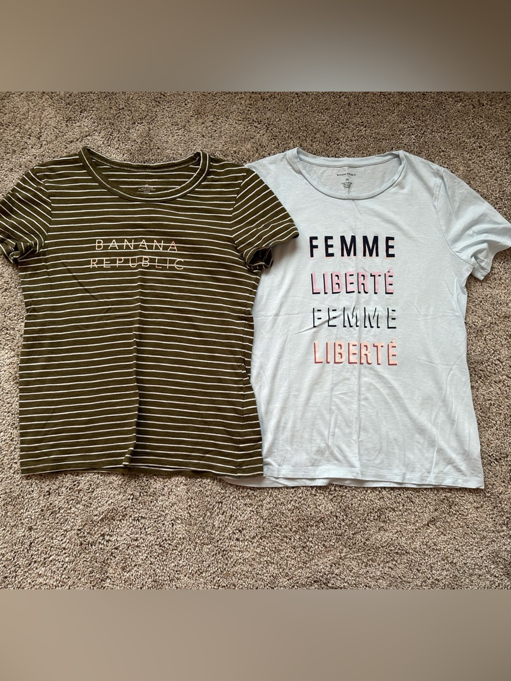 Banana Republic Graphic Tee Set of 2